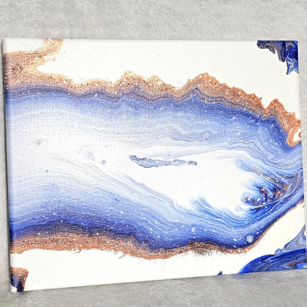 Handmade Acrylic Pour Painting